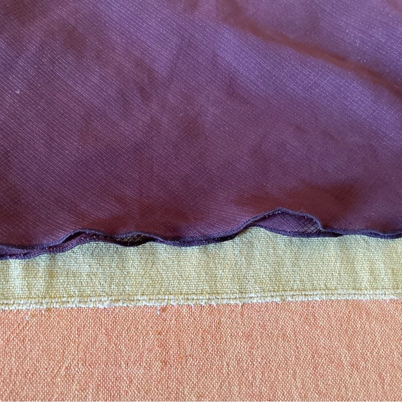 Vintage Deep Maroon skirt - Picture 5 of 7